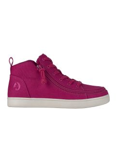 Billy Orchid Flower Sneaker Lace Mid Tops Shoes