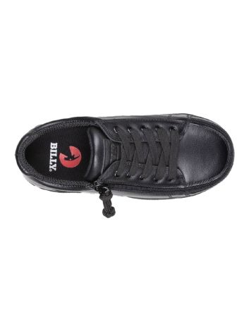 Billy Black Leather Classic D|R II Low Tops Shoes