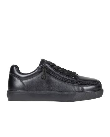 Billy Black Leather Classic D|R II Low Tops Shoes