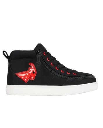 Billy Black/Red Light Ups Classic D|R High Tops Shoes