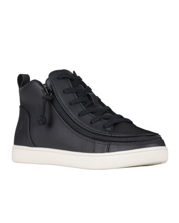 Billy Black Sneaker Lace Mid Tops Shoes