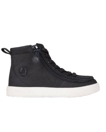 Billy Black/White Classic Lace High Tops Shoes