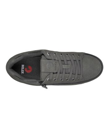 Billy Charcoal Suede Comfort Plush Shoes