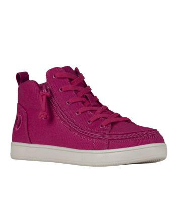 Billy Orchid Flower Sneaker Lace Mid Tops Shoes