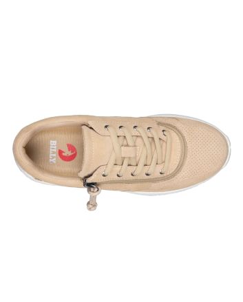 Billy Tan Suede Comfort Jogger Shoes