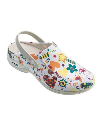 Nursing Care Berlim Flowers Clogs