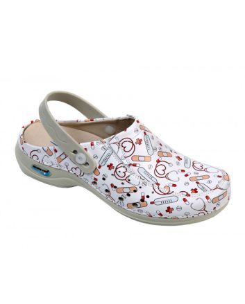 Nursing Care Berlim Flowers Clogs