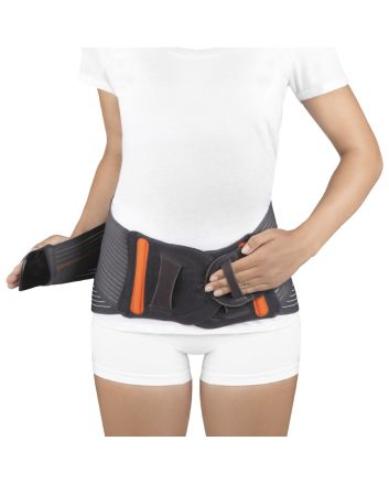 Orliman Semi-Rigid Lumbosacral Back Support Lumbitron Elite Duo Short