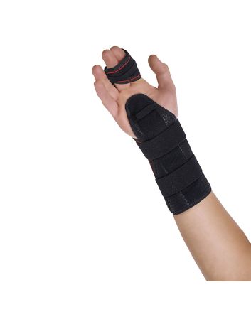 Orliman Semi-Rigid Wrist Support with Palmar/Dorsal Splints / 2Nd and 3Rd Metacarpals