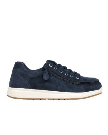 Billy Navy Suede Comfort Plush Shoes