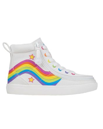 Billy Wavy Rainbow Classic Lace High Shoes
