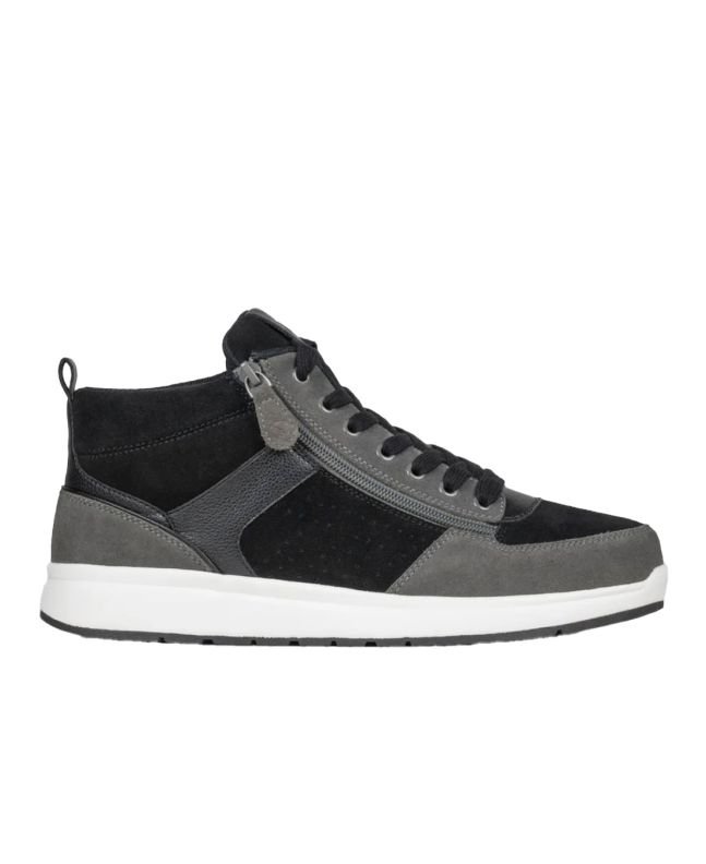Billy Black/Charcoal/Black Comfort DZ High Shoes