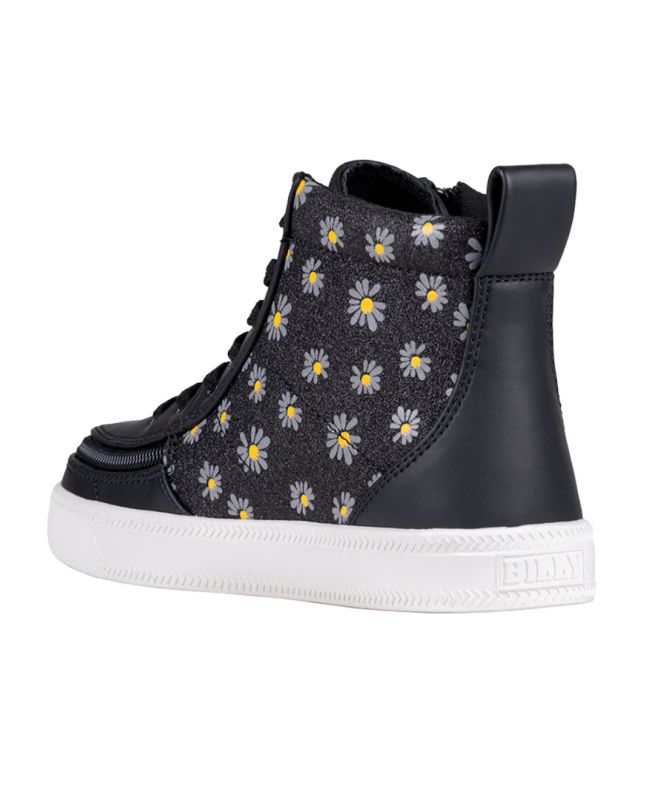 Billy Black Daisy Classic High Top Shoes