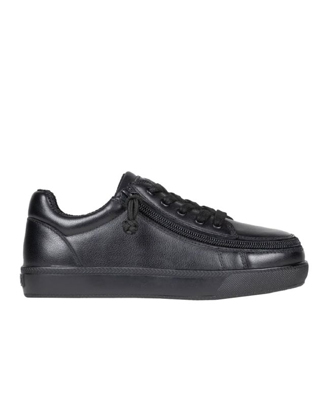 Billy Black Leather Classic D|R II Low Tops Shoes