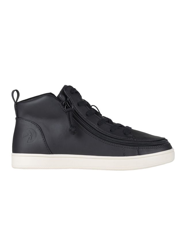 Billy Black Sneaker Lace Mid Tops Shoes