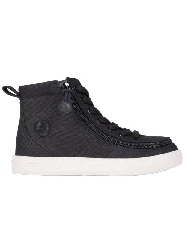 Billy Black/White Classic Lace High Tops Shoes