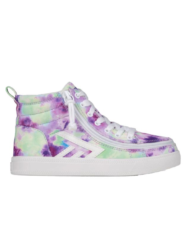 Billy Purple Watercolor CS High Shoes