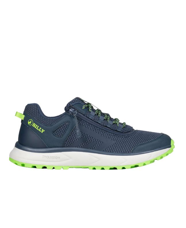 Billy Navy/Green Inclusion Trail Shoes