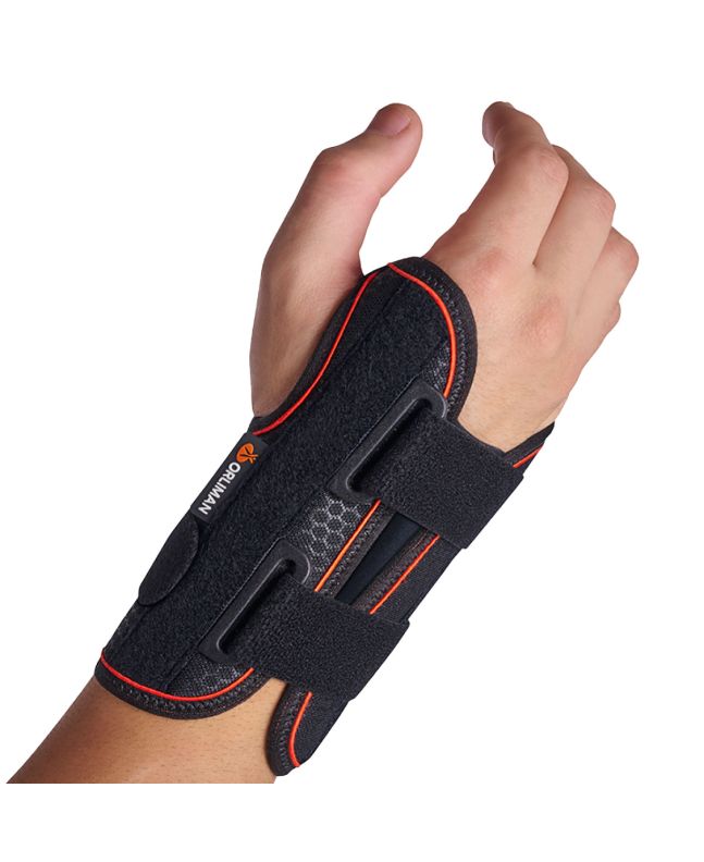 Orliman Semi-Rigid Wrist Support with Palmar Splint Short