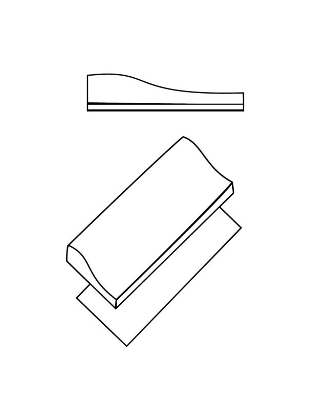 MORENO.care Orthoform Milling Stripe XC25-08